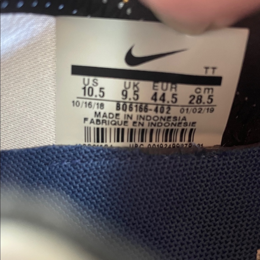 Nike React Element 55 Sneakers in Grey, White, Navy - Picture 6 of 16